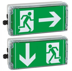 Đèn thoát hiểm EXIT / EXIT 2 LED chống cháy nổ