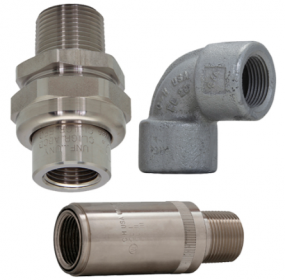 Khớp nối, co và khớp chữ T ống dẫn chống cháy nổ